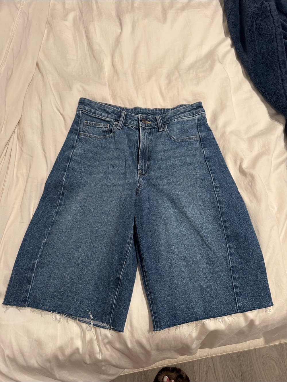 Denim Shorts - Blue